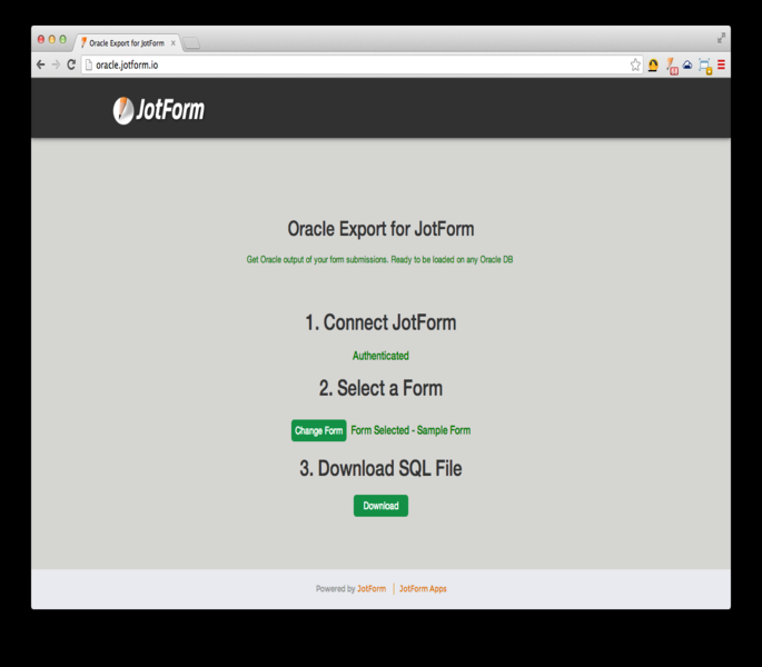 Oracle Export Screenshot 6