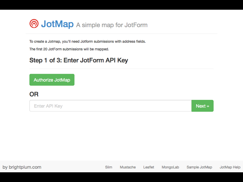 Jotmap Screenshot 2