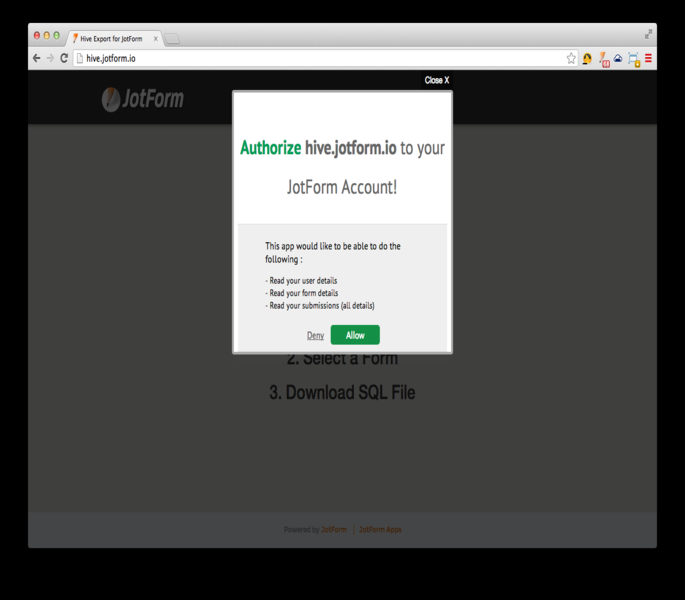 Apache Hive Export Screenshot 3