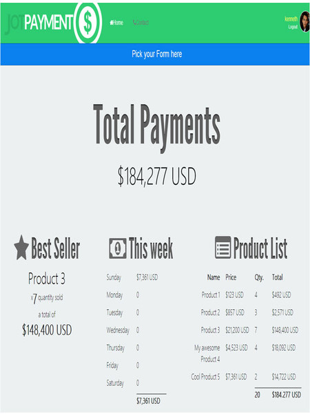 JotPayments Screenshot 1