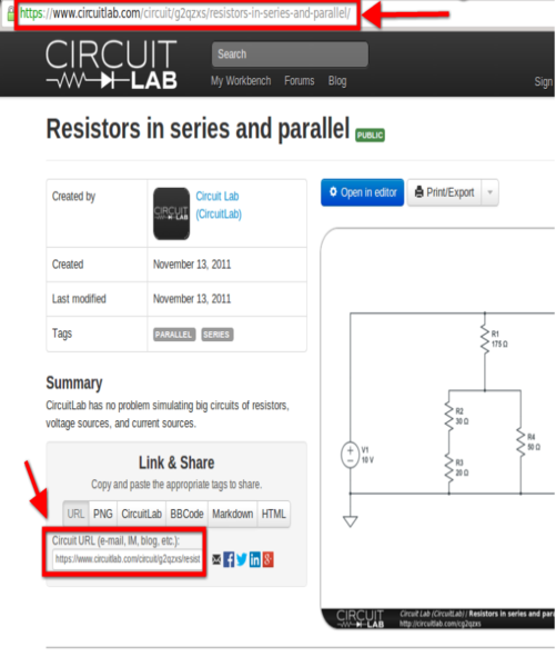 Circuitlab Screenshot 2