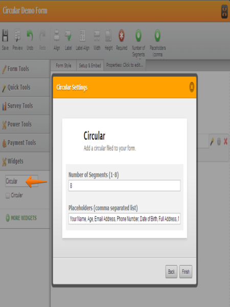Circular Screenshot 2