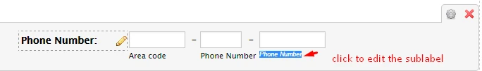 Feature request: Extension option on phone number field Screenshot 41