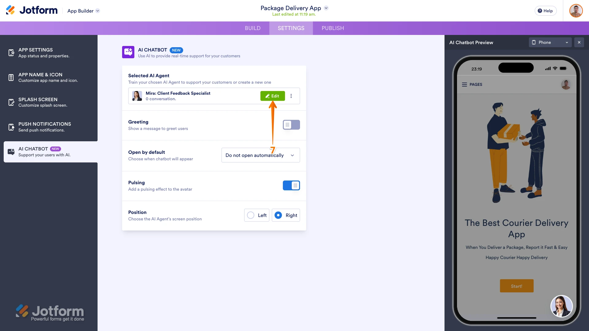 Yapay zeka sohbet çözümünüz hakkında bilgi Image 4 Screenshot 93