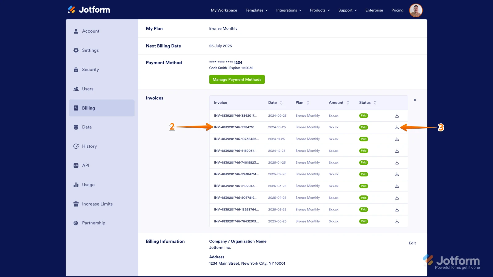 Plan de continuidad de Jotfrom y ANS de servicio Image 1 Screenshot 20