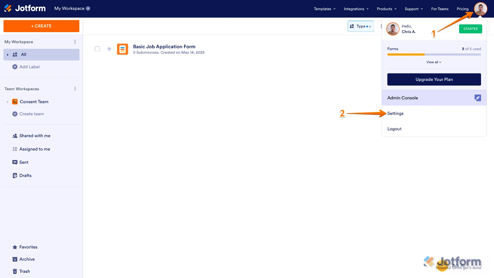 Account Management: Updating Contact Information to Pay Invoice Image 1 Screenshot 40