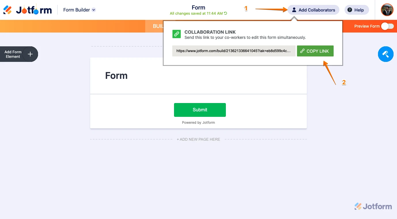 Access to Forms using Collaboration Link Image 1 Screenshot 20 Screenshot 10 Screenshot 21 Screenshot 52