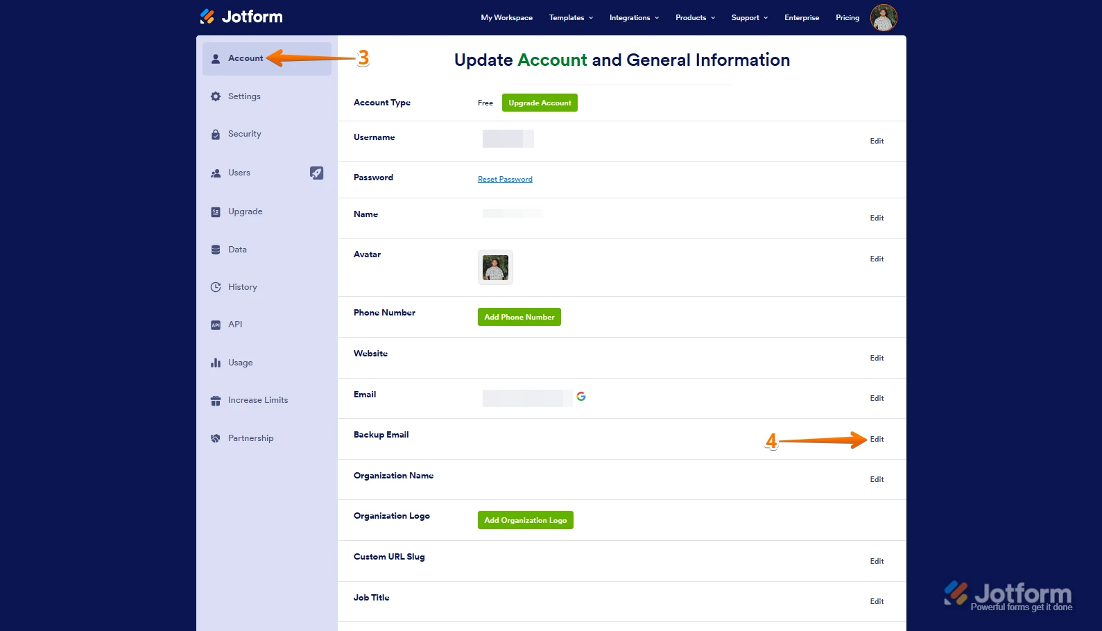Unable to Add a Backup Email Image 2 Screenshot 71