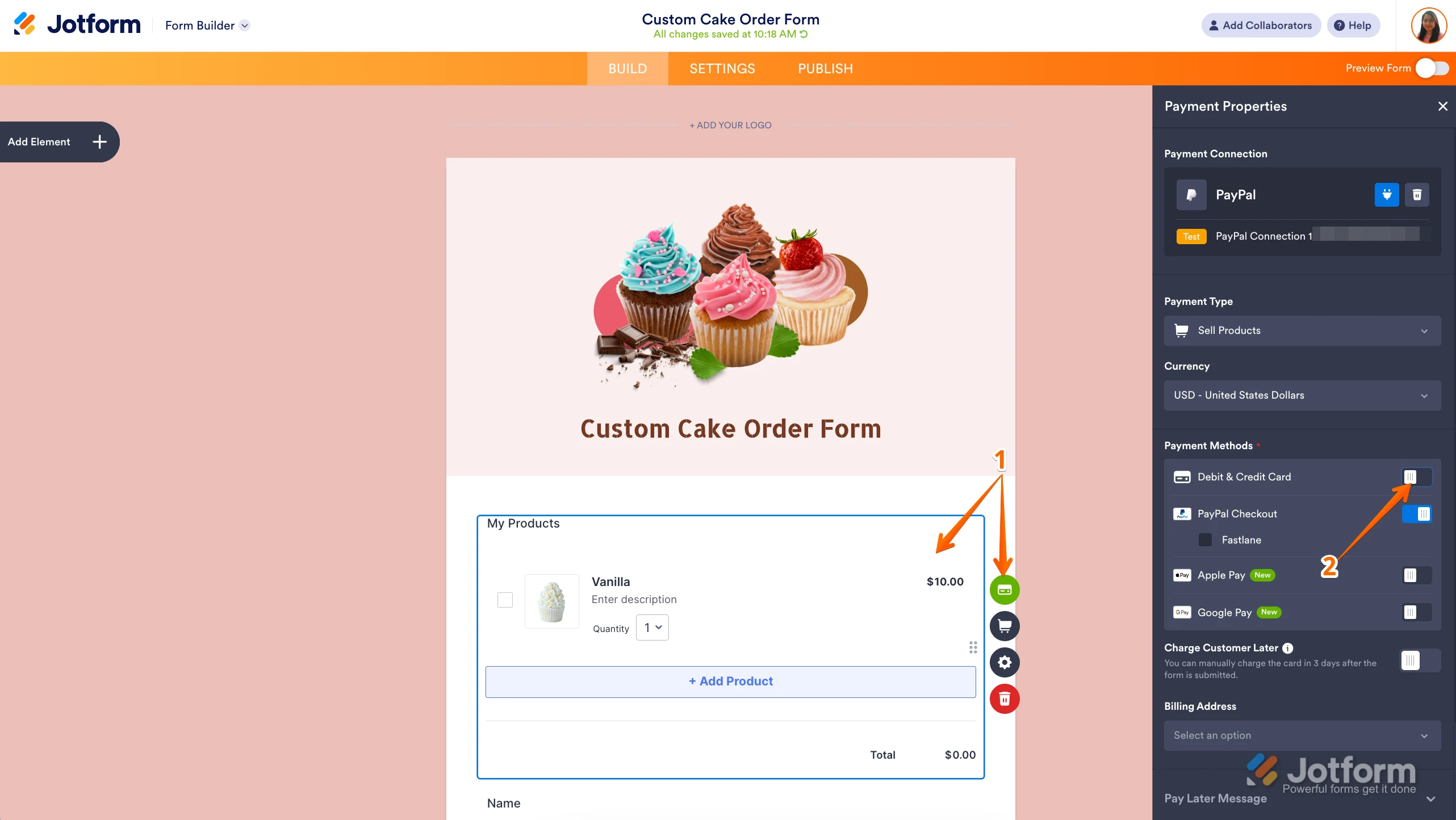 Change PayPal Payment Connections Payment Method Image 1 Screenshot 20