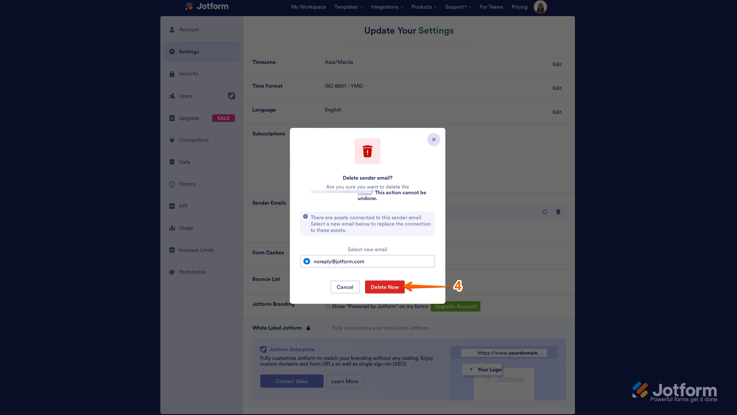 Please remove this email address from your system Screenshot 62