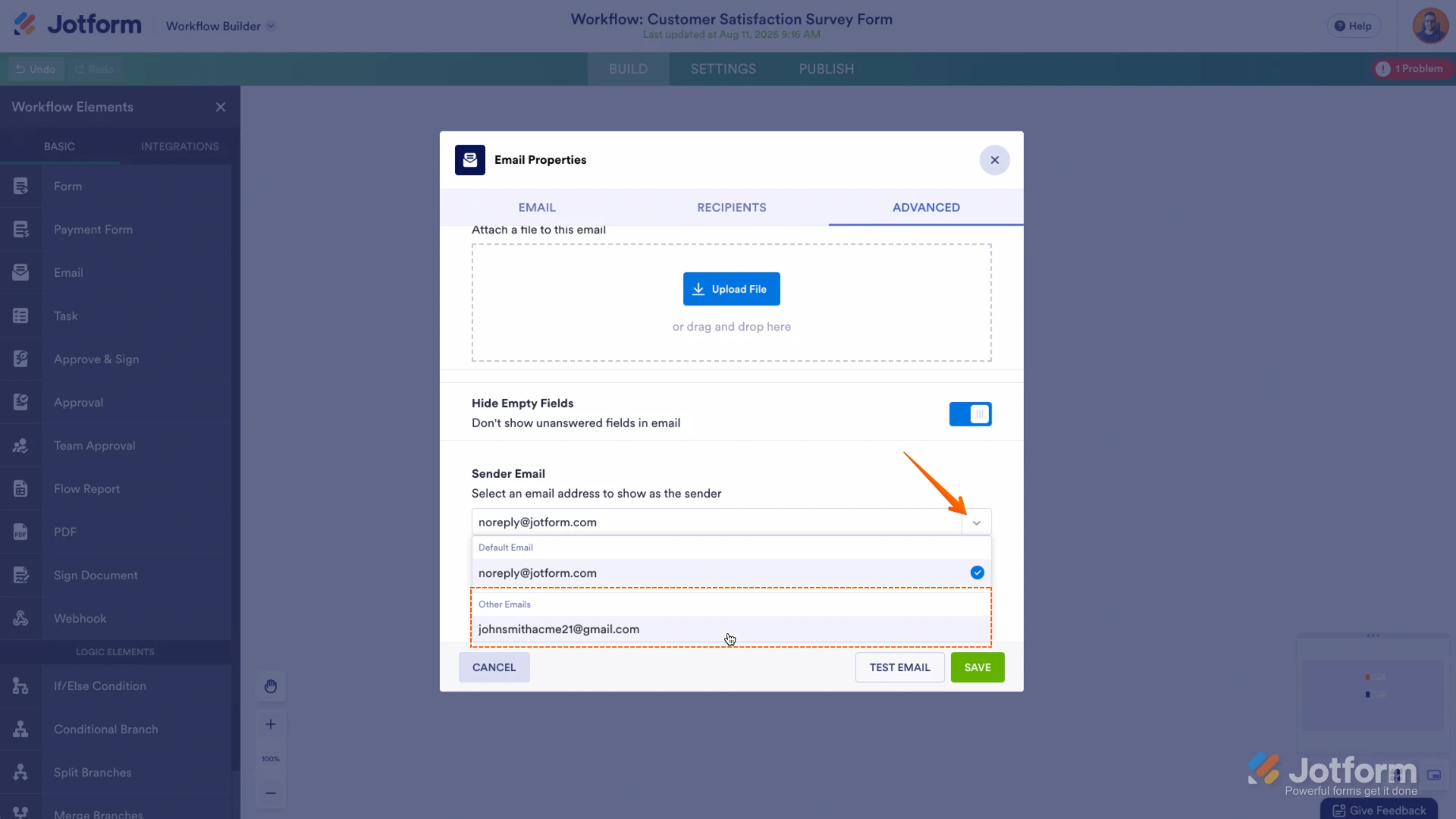 Le Email di Notifica non arrivano a destinazione Image 1 Screenshot 53