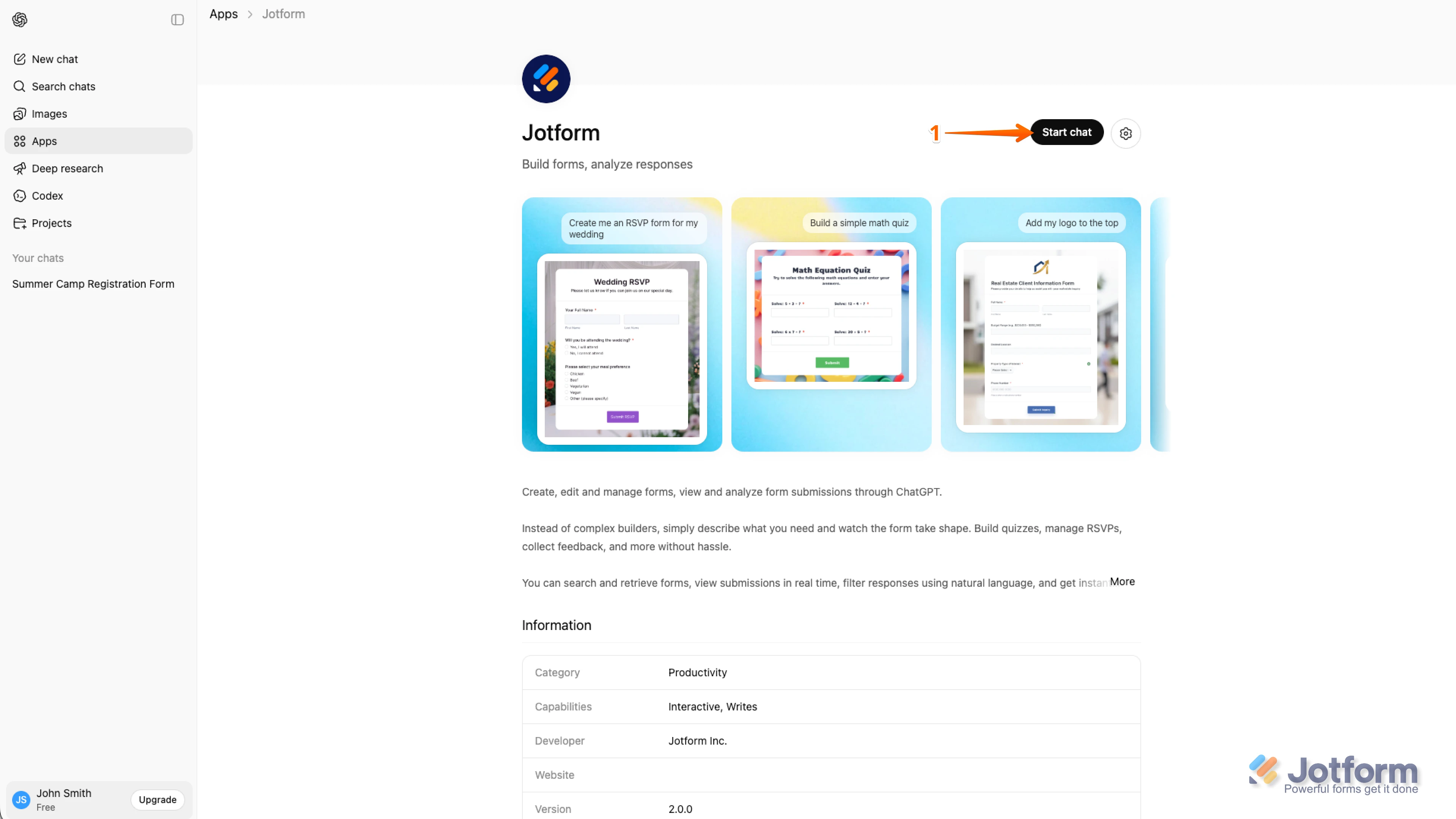Jotform Developer page throws 404 error Image 4 Screenshot 173