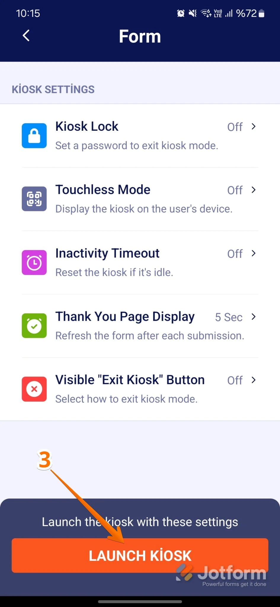 Does Kios mode work in windows Tabels and Android Image 5 Screenshot 104