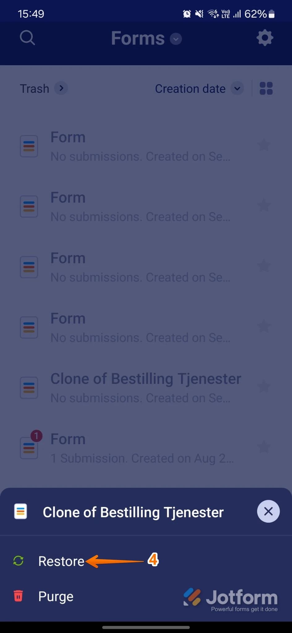 Draft form is missing Image 4 Screenshot 83 Screenshot 43