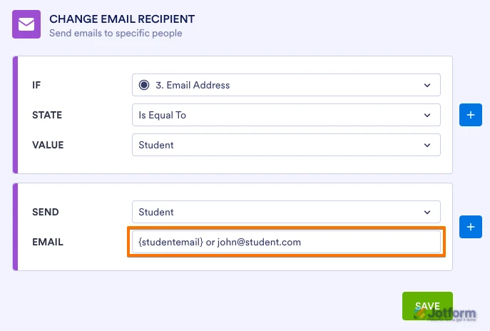 Conditional Emails not working Screenshot 72