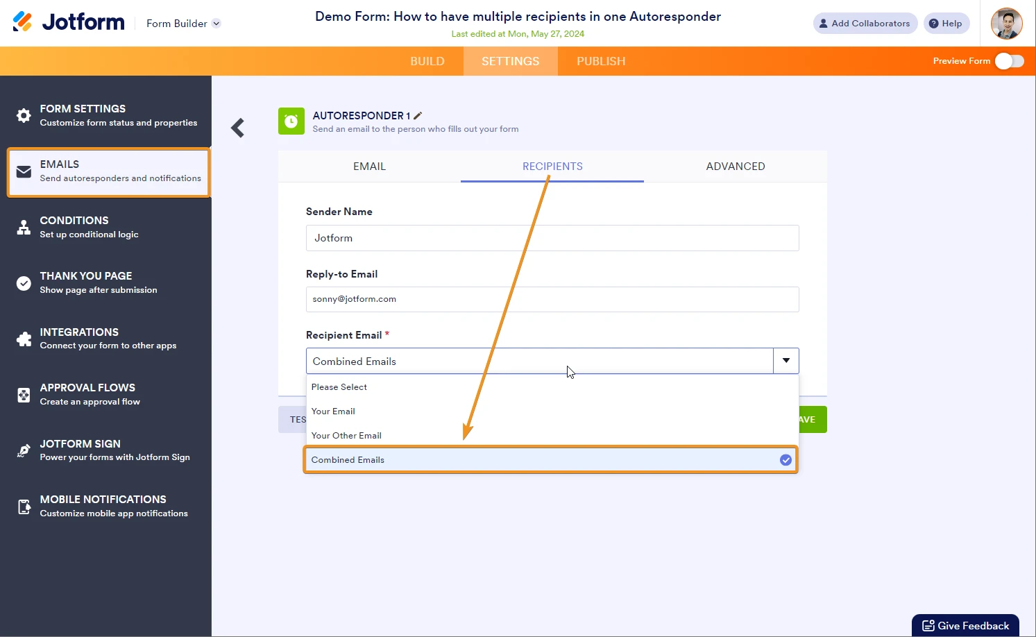 The cc field is not allowing more than one email address Image 5 Screenshot 114