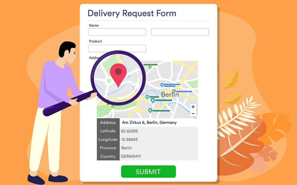Address Map Locator - Form Widgets | Jotform