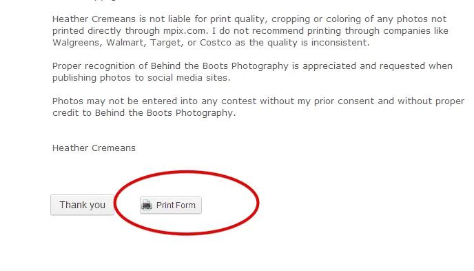 Are clients able to print off the forms? Image 1 Screenshot 30