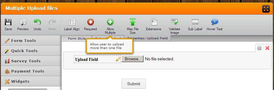 File Upload field: Not all files are uploaded on the submission Image 1 Screenshot 20