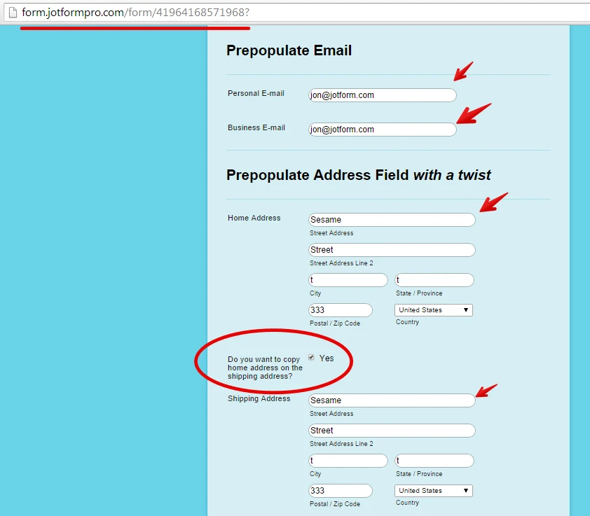 Pre populate form from other Fields Image 2 Screenshot 41