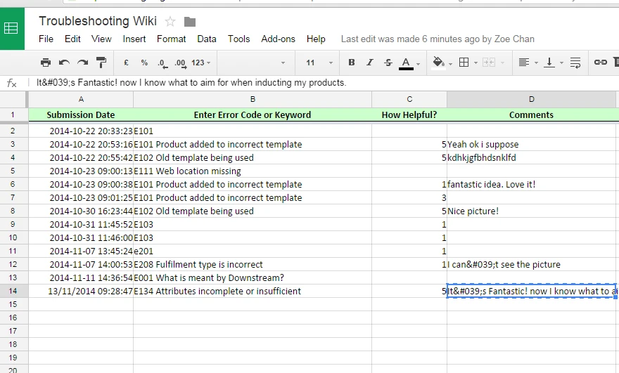 Apostrophes is replaced by some other character in google spreadsheet Screenshot 20