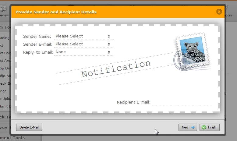 I am not getting an email when someone completes my form Screenshot 20