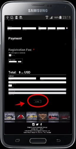 Form is cut off on mobile devices Image 1 Screenshot 20