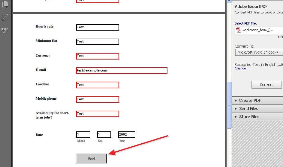 How to submit a filled in PDF? Image 2 Screenshot 51