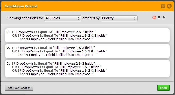 Is it possible to populate 3 fields based on selection in a dropdown? Image 3 Screenshot 62