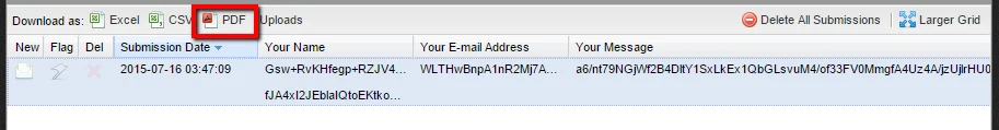 Encrypted forms: Not able to export encrypted data to excel Image 2 Screenshot 41