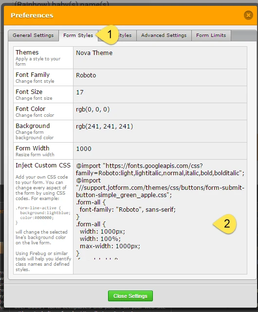 How to change the color for the form submit button? Image 3 Screenshot 62