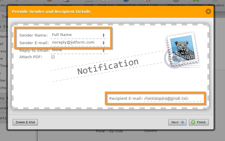 Changing confirmation email on several, but not all forms Image 3 Screenshot 62
