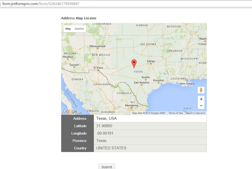 Address Map Locator widget: Set default zoom level on initial load of map Image 1 Screenshot 30