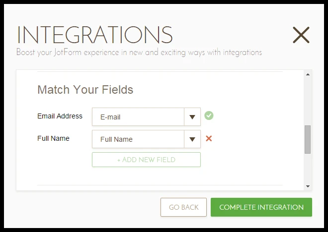 MailChimp Integration: Not able to map check box to groups in mailchimp Image 1 Screenshot 30