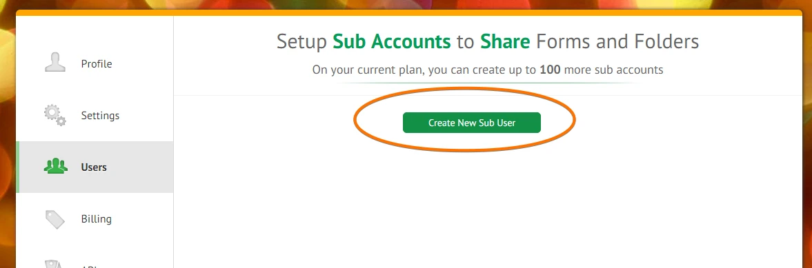 Is there a way to share a form with another user? Image 1 Screenshot 20