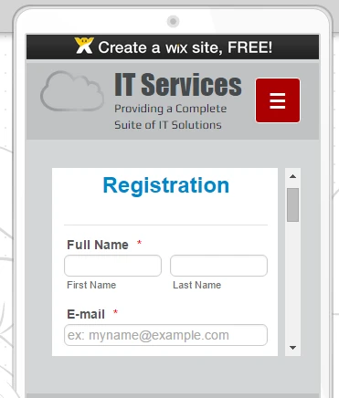 My form is not responsive on wix website Image 2 Screenshot 41