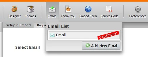Is there a way to allow the person submitting the form to select which email or person they want to send it to? Image 5 Screenshot 104