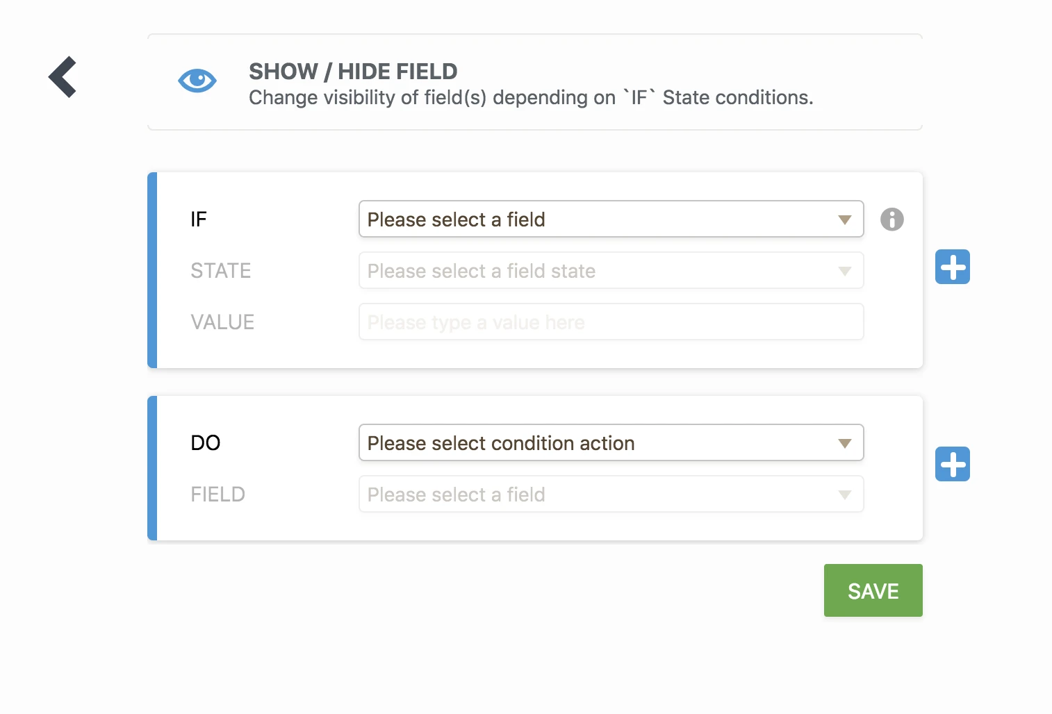 How to configure Multiple text field widget?