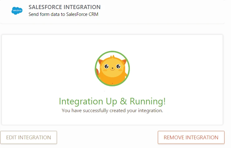 My SalesForce integration is being continually removed Image 1 Screenshot 20