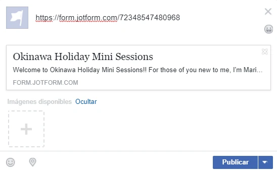 my form still says the template name when i share it on social media or the linK? Image 1 Screenshot 20