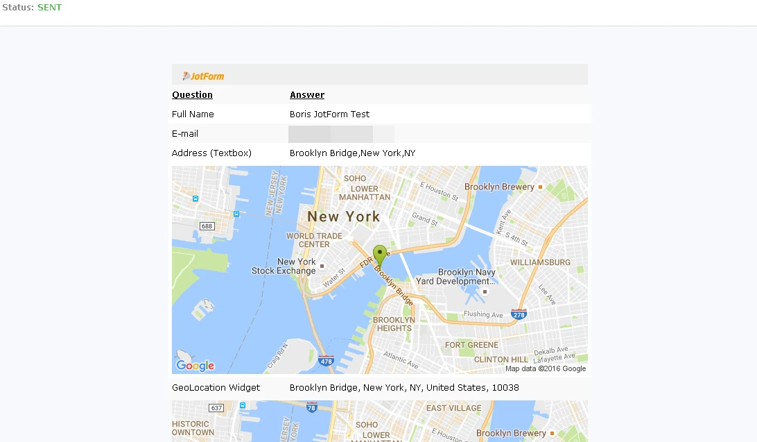 Google maps static API is nto showing map in the notification email? Image 1 Screenshot 40