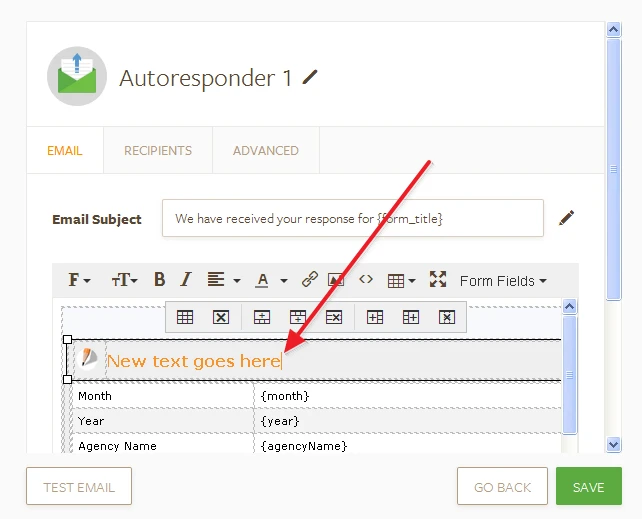 Titles on auto responders on my forms is incorrect Image 2 Screenshot 41