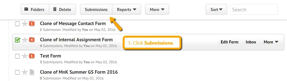 How might I download pdf in groups larger than 20 submissions at a time? Image 1 Screenshot 30