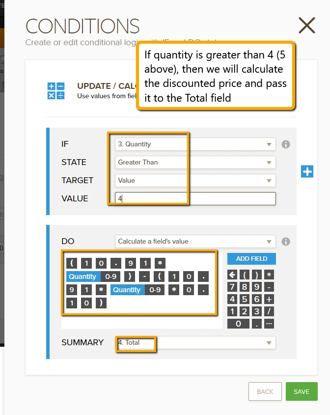 How to offer 10% discount for 5 or more orders using quantity field? Image 3 Screenshot 102