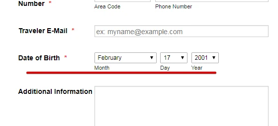 Unable to see date entry Image 1 Screenshot 20