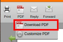 How do I print every individual questionare in PDF? Image 1 Screenshot 20
