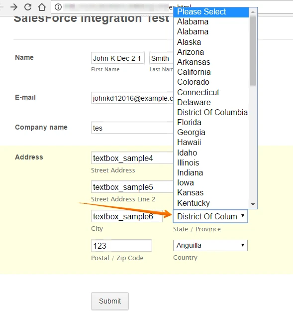 Sales Force: Ability to integrate separated fields with the address field in SalesForce Screenshot 30