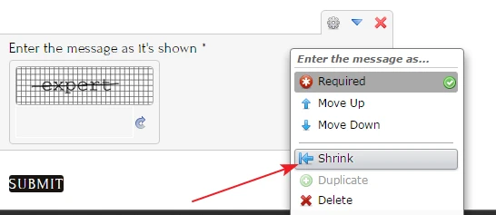 Make submit button the same line as a Captcha? Image 1 Screenshot 40
