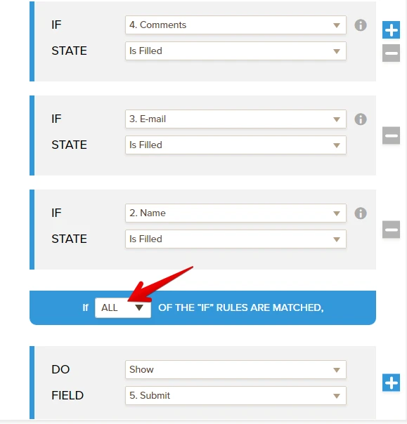 Is it possible to only enable the submit button when all fields are filled? Image 1 Screenshot 20