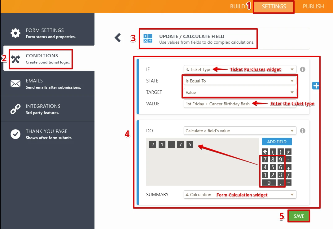 How to pass ticket calculation price to Stripe payment? Image 2 Screenshot 41